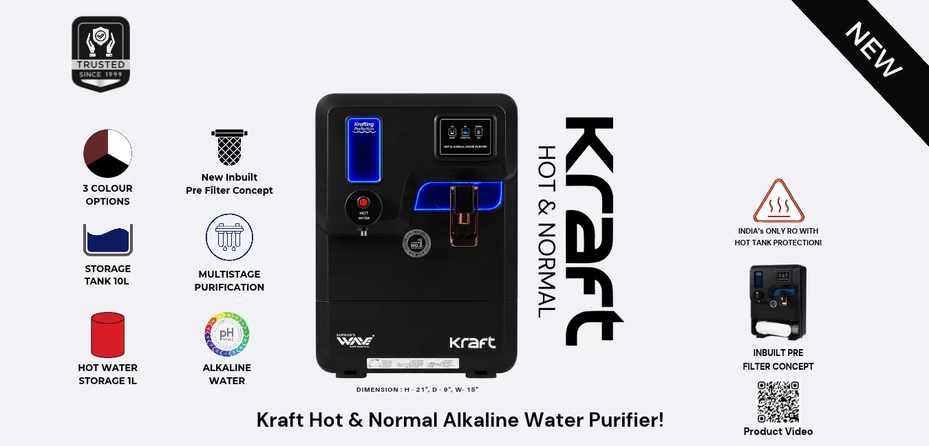 Kraft Hot & Normal Alkaline Water Purifier