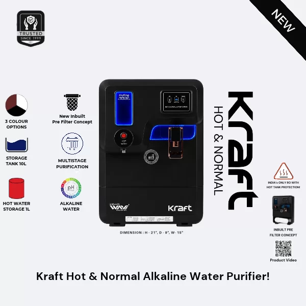 Kraft Hot & Normal Alkaline Water Purifier